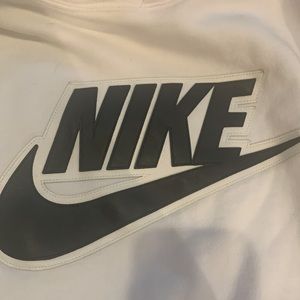 Supreme nike leather hoody